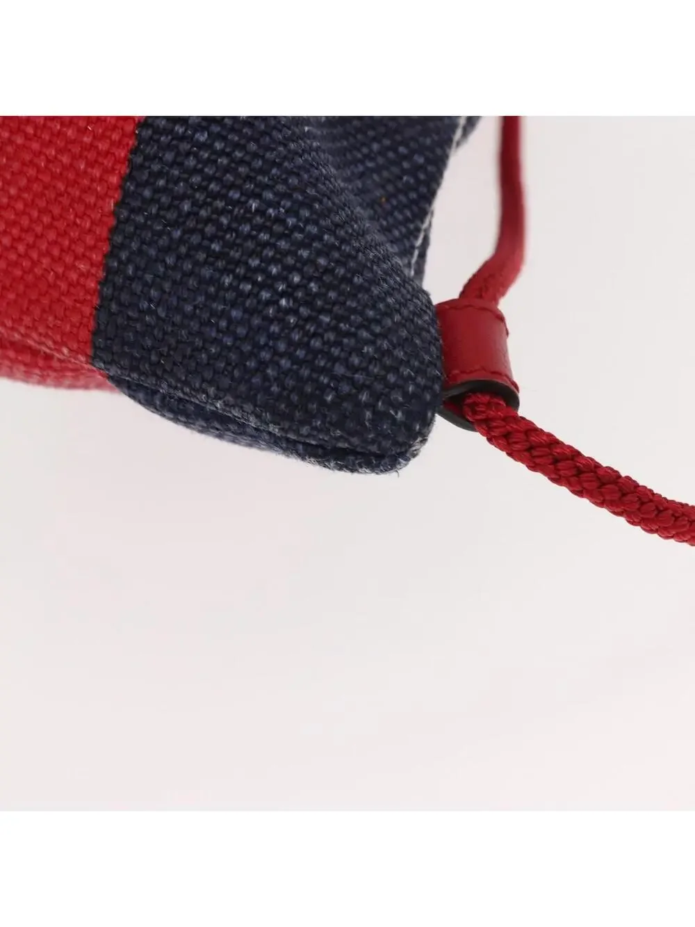 Gucci Backpack Canvas Blue Red Auth #344231G54B